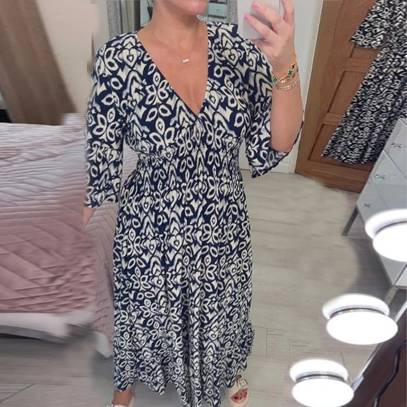 Verónica | Chic Dress With Flared Sleeves