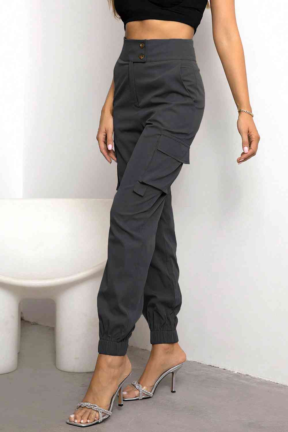Wanda | High-Waisted Cargo Pants