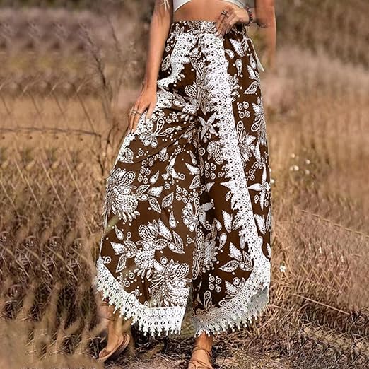 Vía | Elegant lace trousers