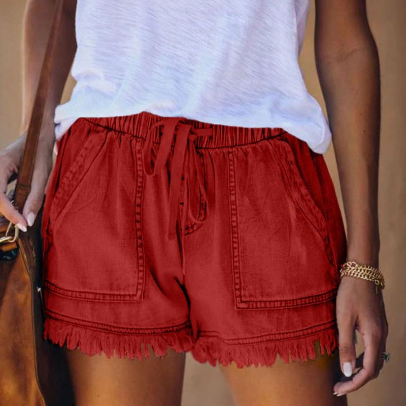 Willa | Stylish High-Waisted Denim Shorts For Trend-Conscious Women