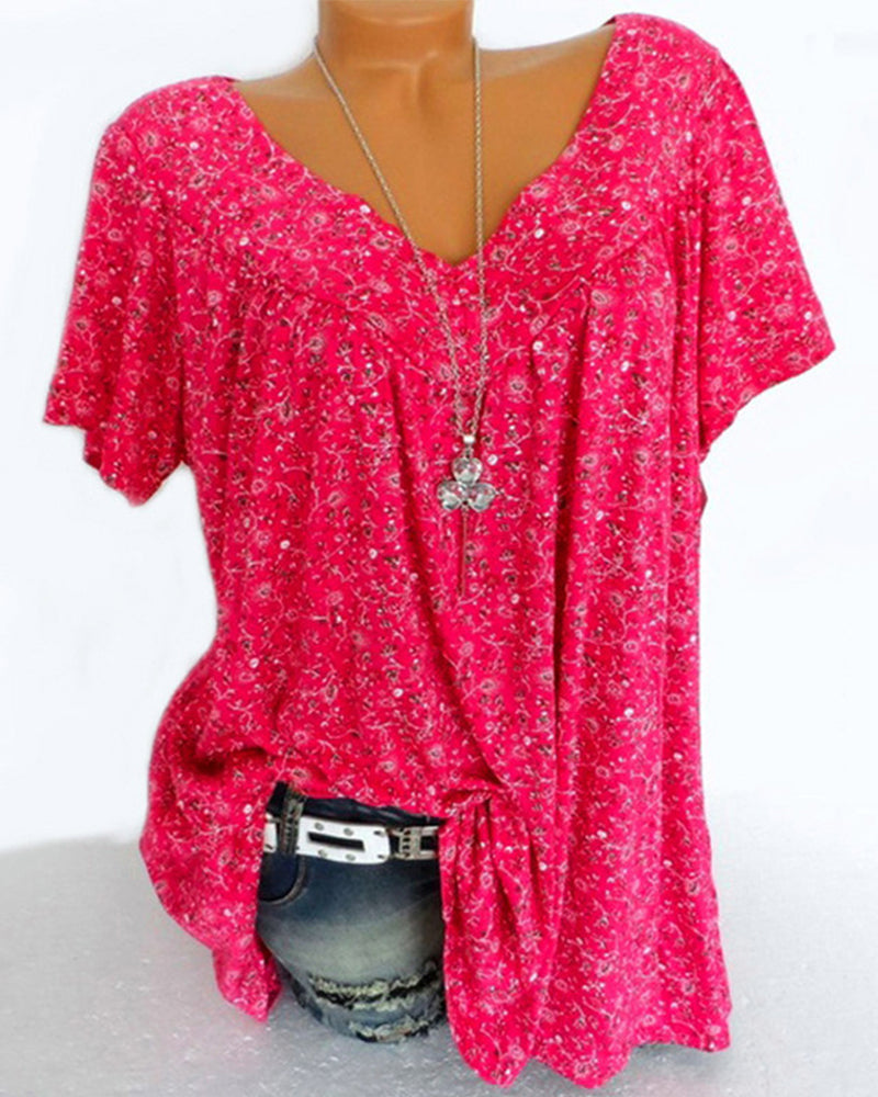 Aaliyah | Floral Women'S Summer Blouse