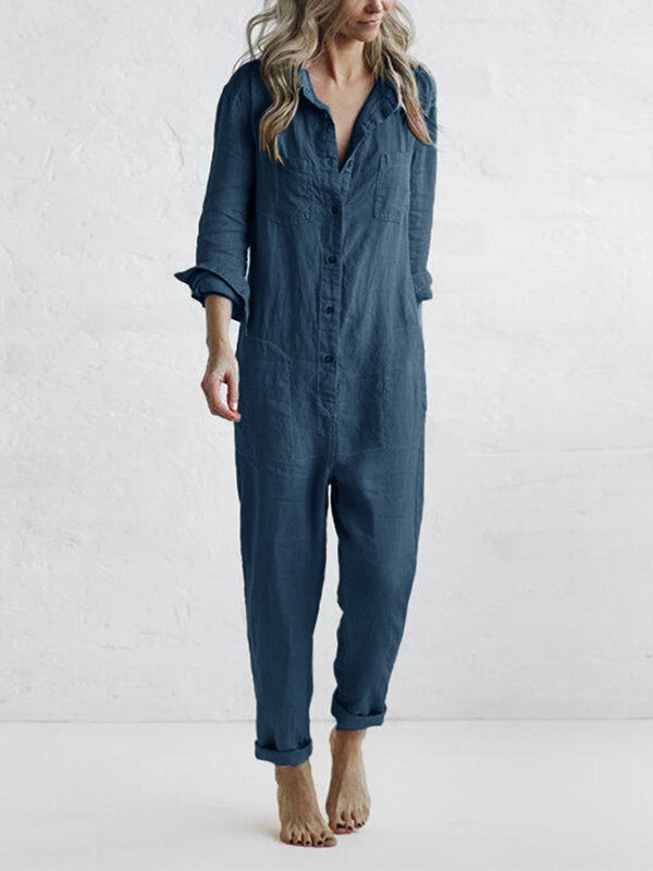 Vilma | Long sleeve jumpsuit