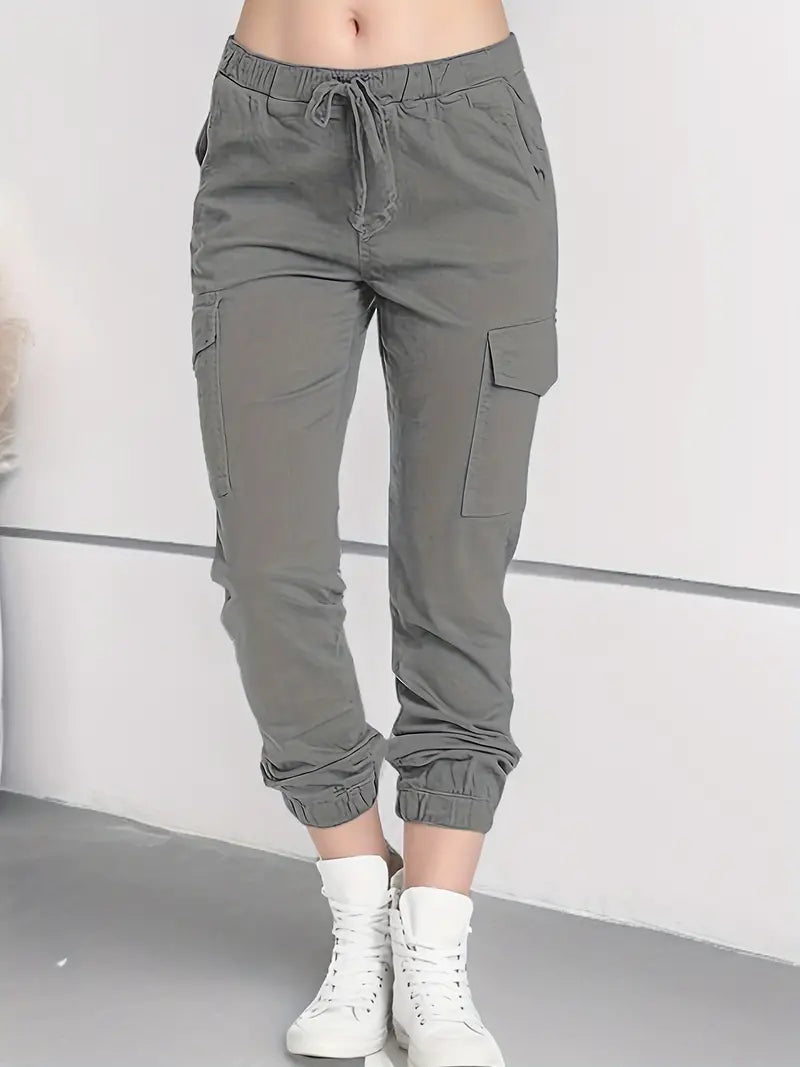 Viola | Cargo Pants With Drawstring