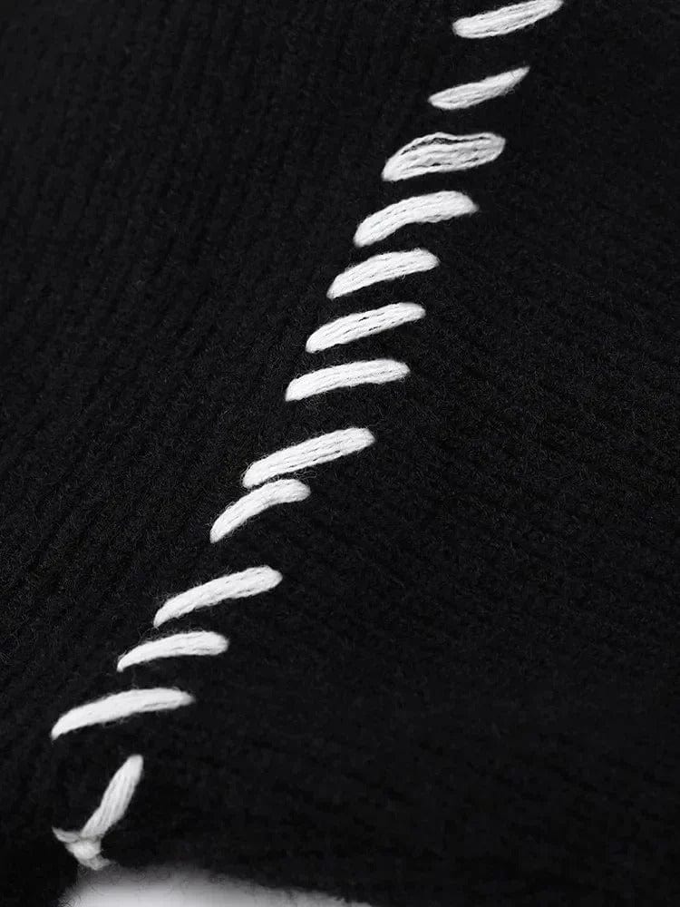 Tiffany | Black elegant sweater for women