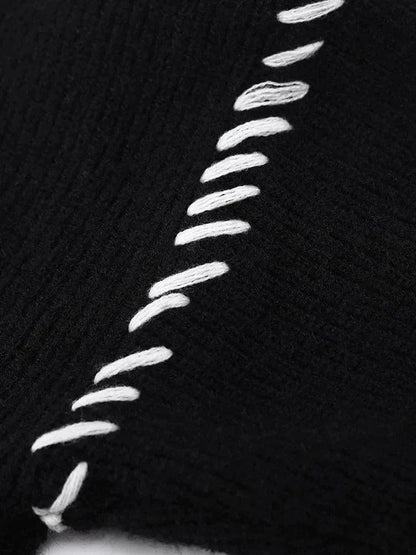 Tiffany | Black elegant sweater for women