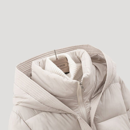 Verónica| Julia ��������� Lined Jacket with Tie Belt and Hood