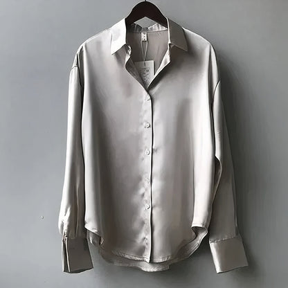 Whitney | Elegant Satin Blouse