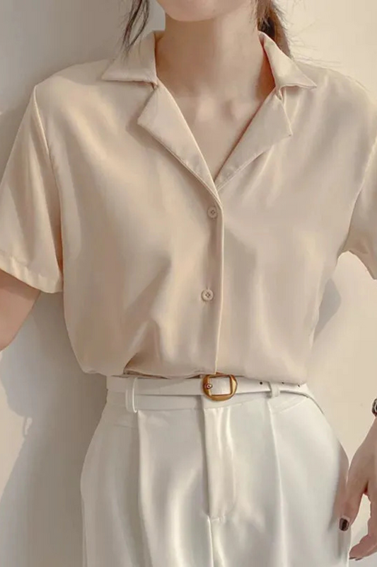 Wil | Women's White Chiffon Shirt