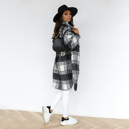 Acacia | Victoria ��� Checkered Coat for Women