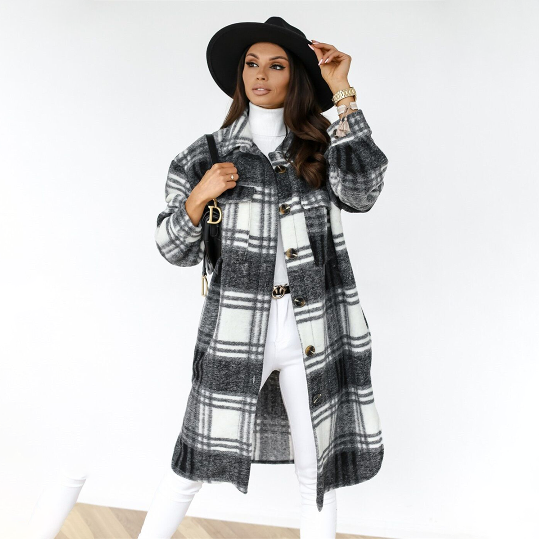 Acacia | Victoria ��� Checkered Coat for Women
