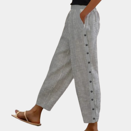 Victoria | Chic striped trousers for women