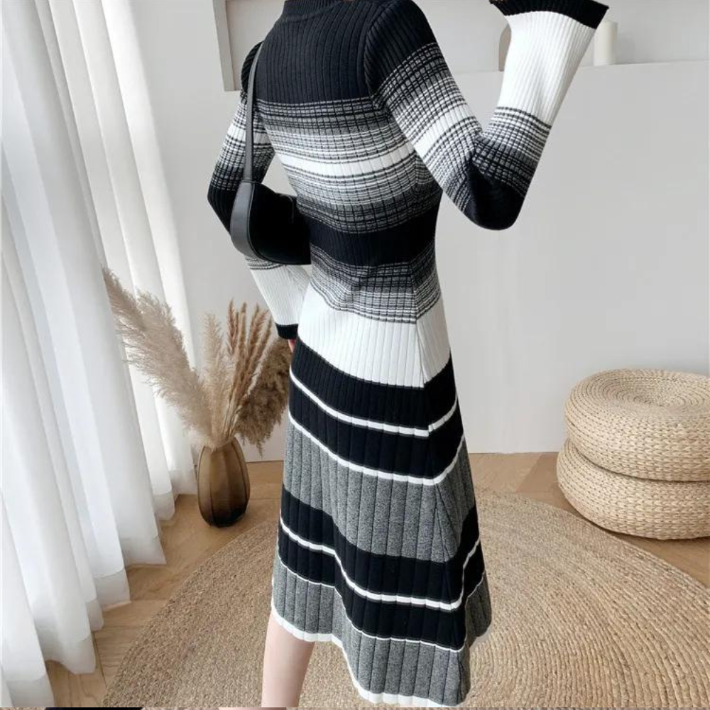 Tracey | Versatile knitted midi dress for women
