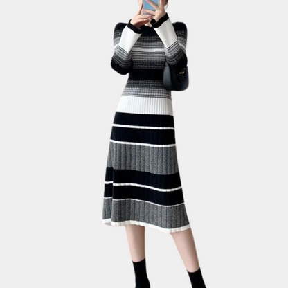 Tracey | Versatile knitted midi dress for women