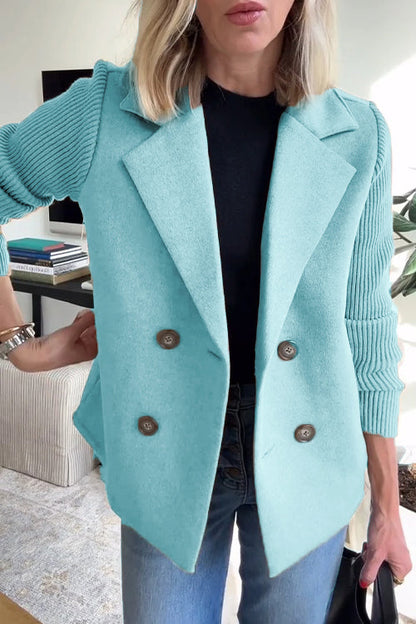 Teresa| Elegant Women's Knit Blazer, Lightweight Business Jacket