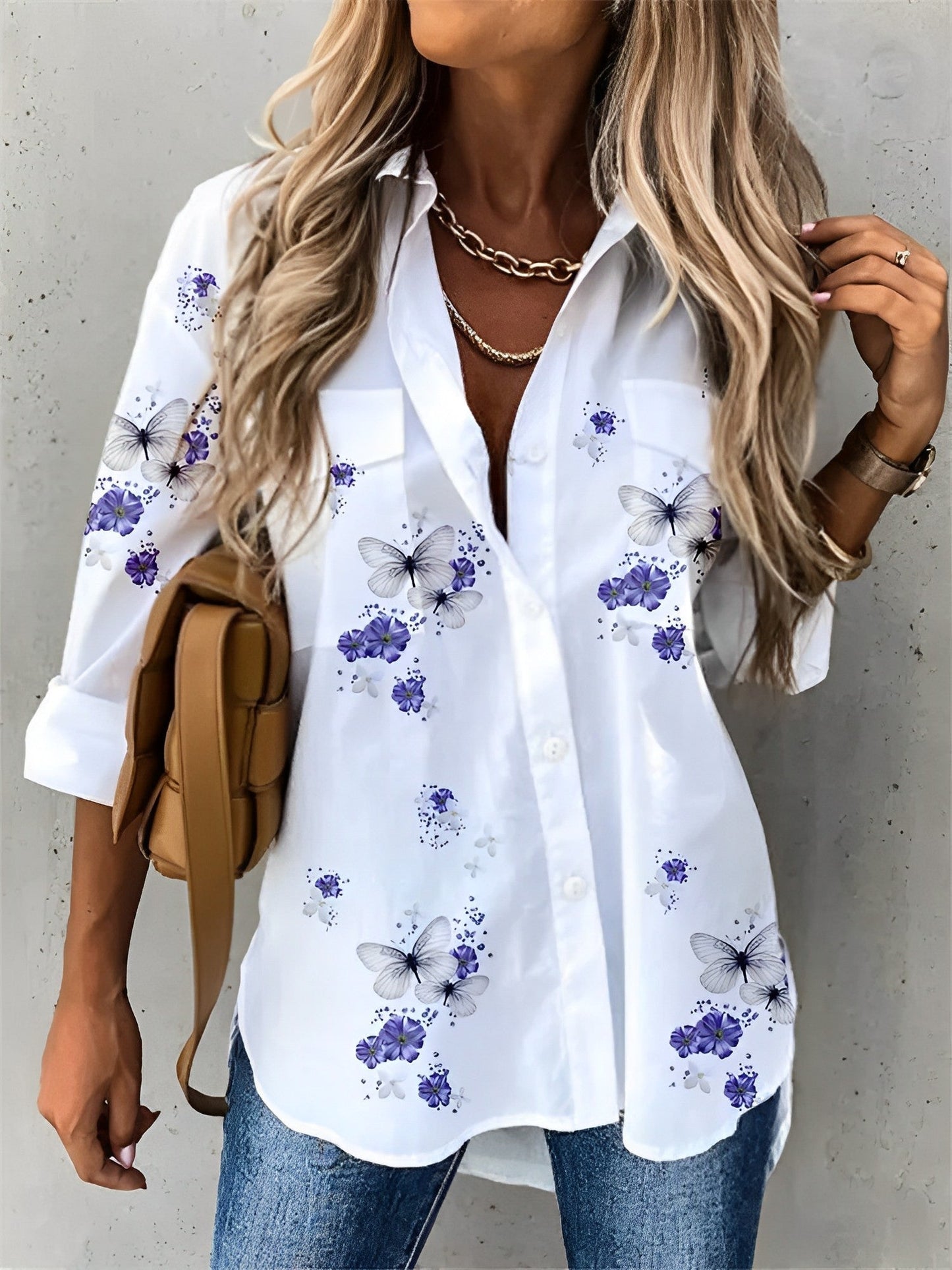 Xana | High Quality White Blouses With Beautiful Patterns