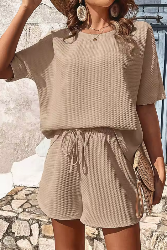 Theresa | Women's Short Sleeve Suit Set