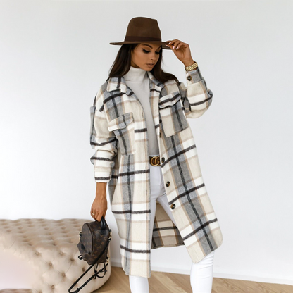 Acacia | Victoria ��� Checkered Coat for Women