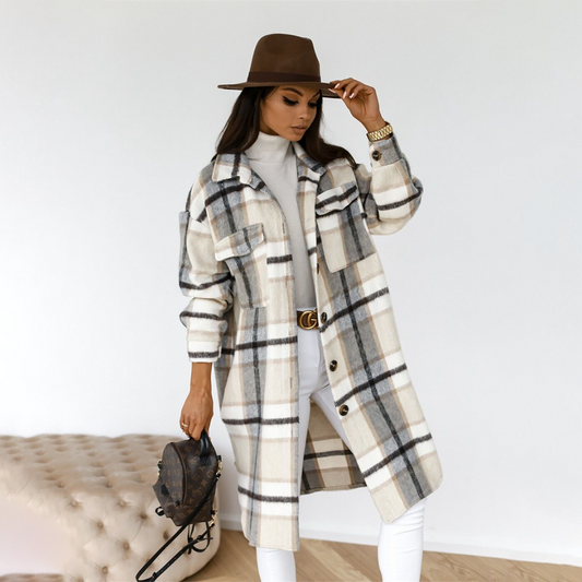 Acacia | Victoria ��� Checkered Coat for Women