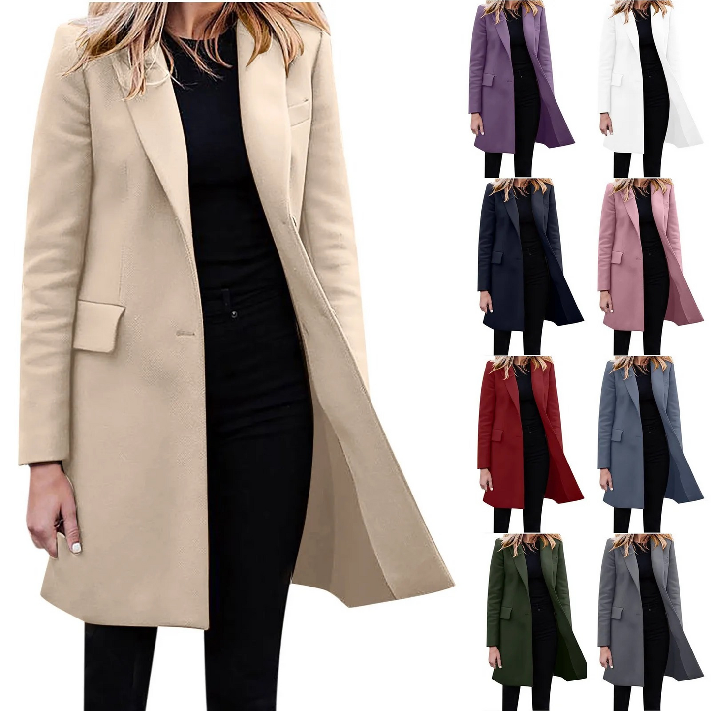 Vanessa| Elegant women's coat, timeless & highquality