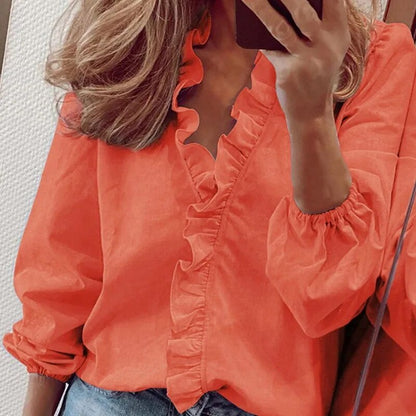 Tess | Stylish Ruffle Blouse