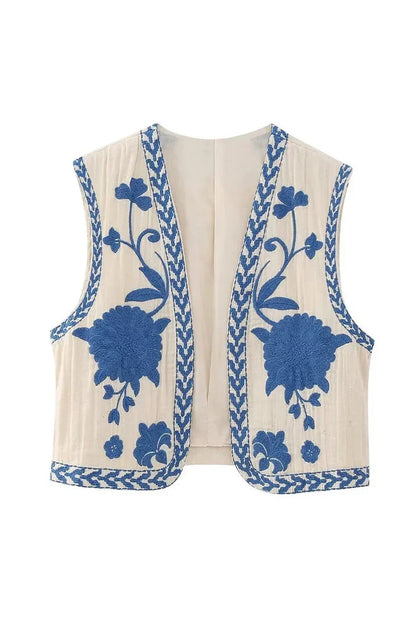 Victoria | Blue Vest