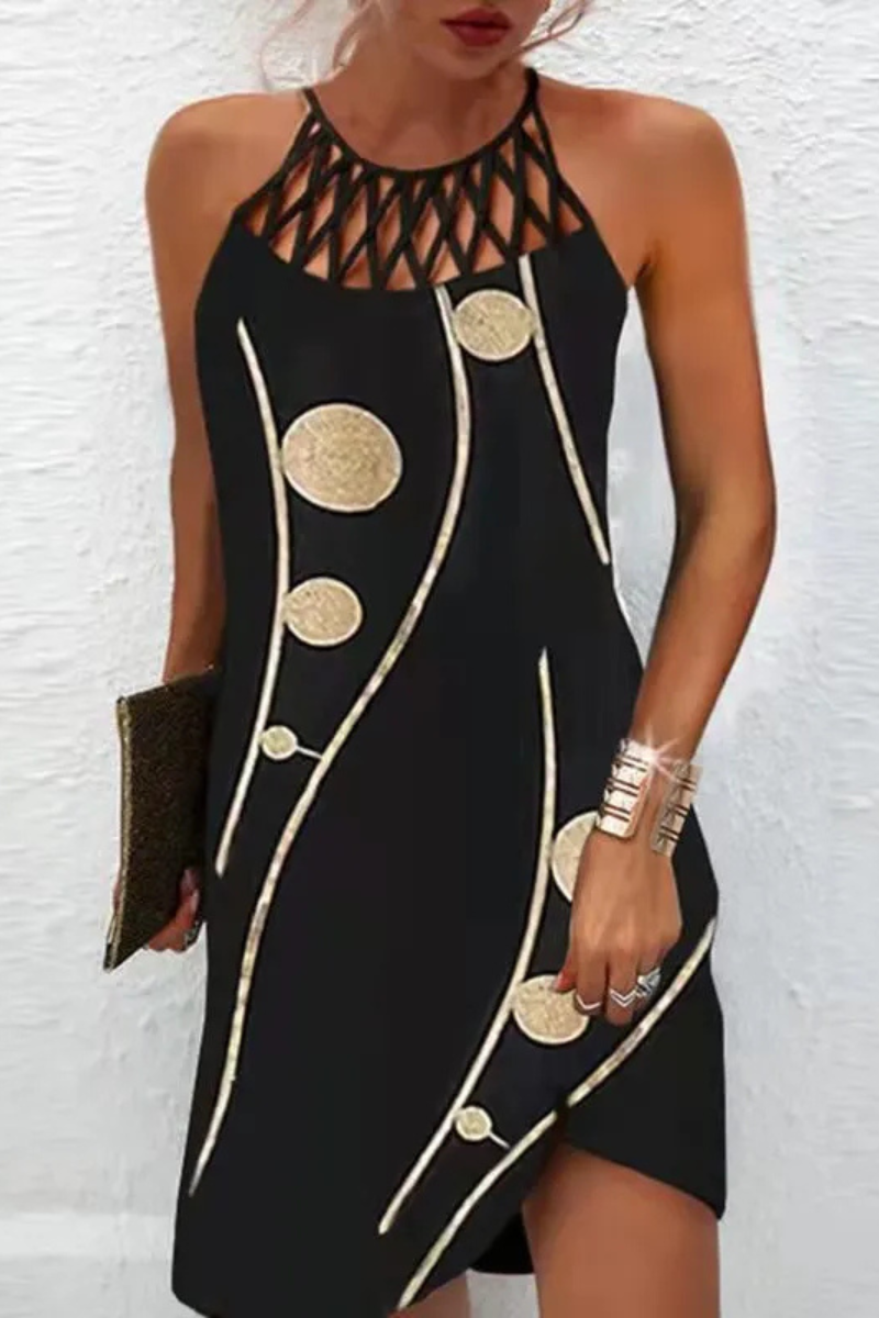 Trees | Halter Neck Casual Dress