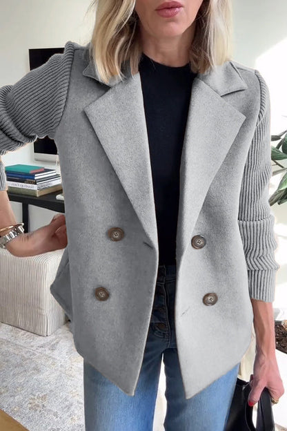 Teresa| Elegant Women's Knit Blazer, Lightweight Business Jacket