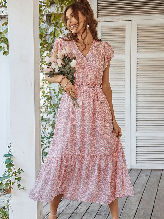 Valentina | Chic Floral Maxi Dress