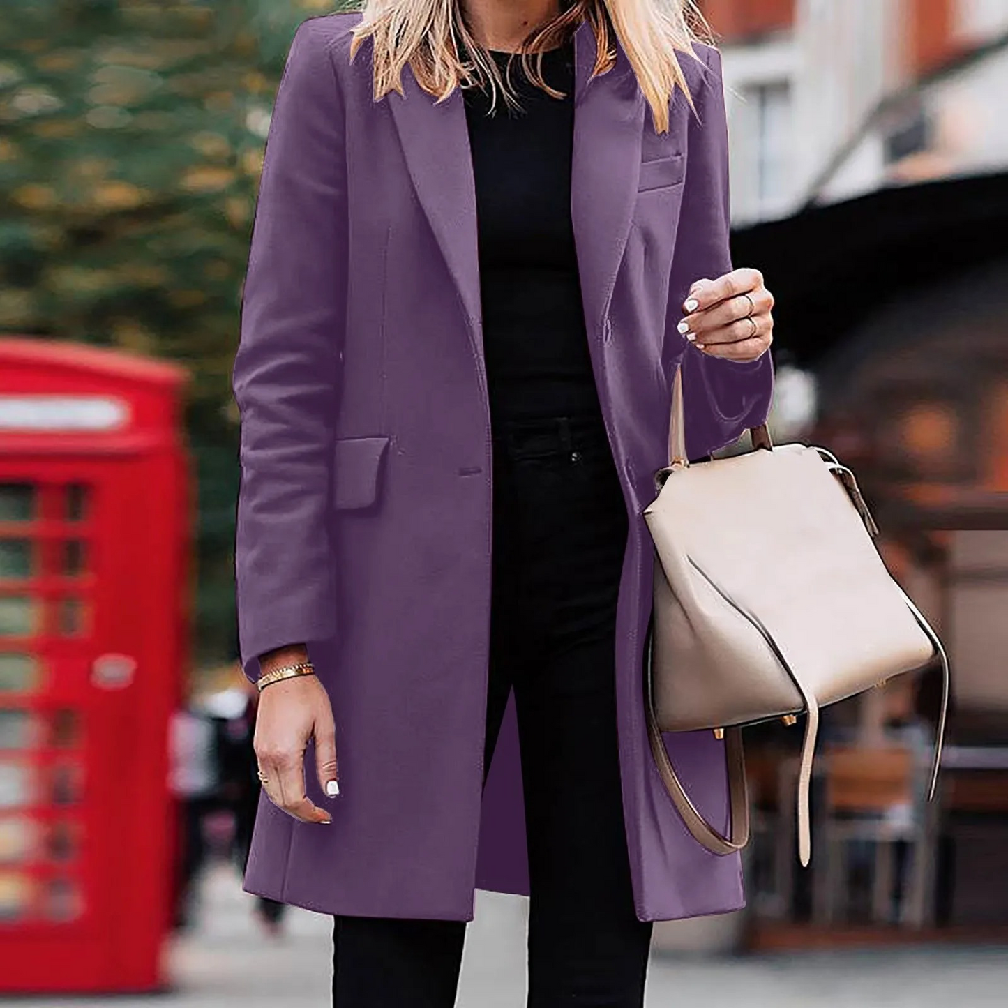 Vanessa| Elegant women's coat, timeless & highquality
