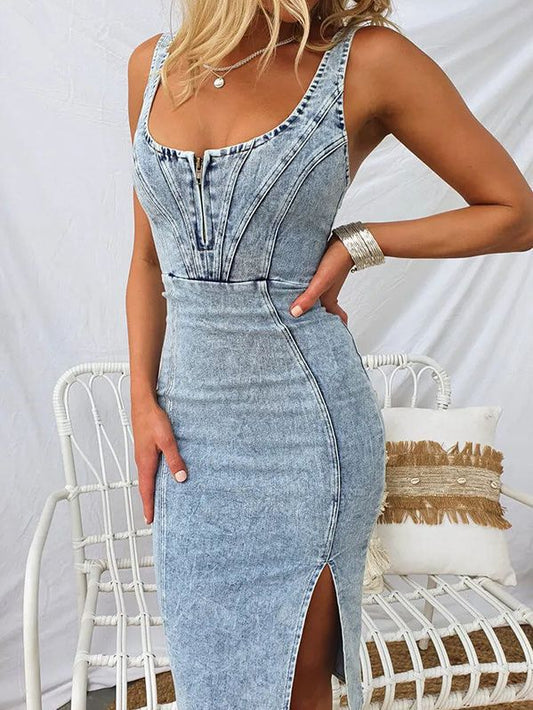 Thelma | Trendy Denim Dresses