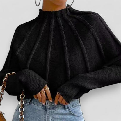 Verónica | Knit turtleneck sweater