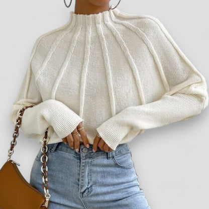 Verónica | Knit turtleneck sweater