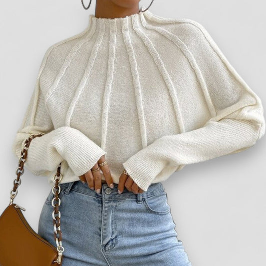 Verónica | Knit turtleneck sweater