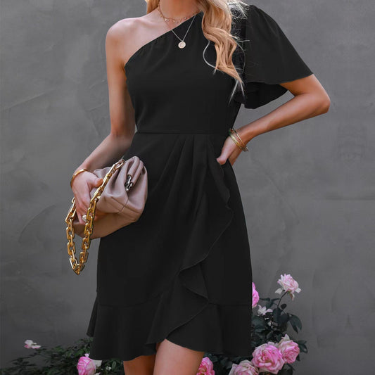 Thea | Chic Off-Shoulder Cocktail Dress