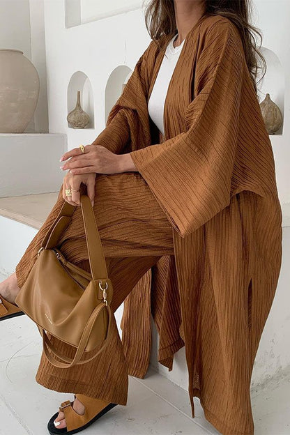 Xara | Relaxed cardigan and trousers set