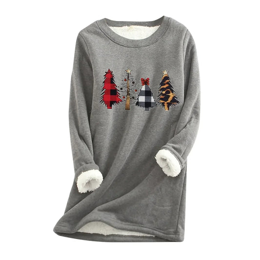 Valerie | Christmas Fleece Sweatshirt