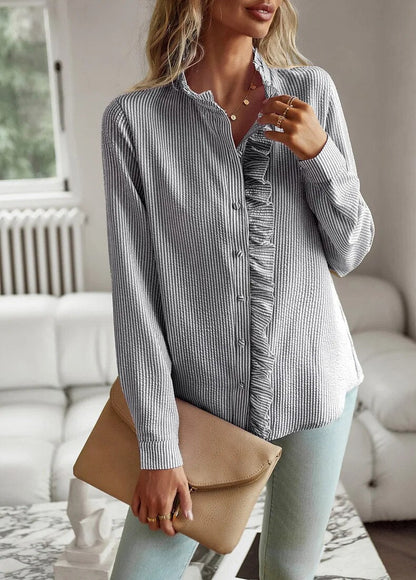 Tia | Elegant Long-Sleeved Shirt