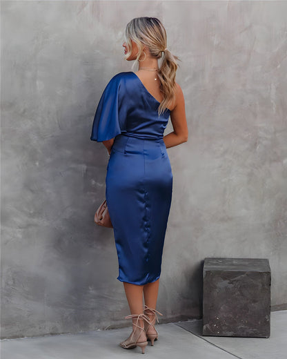 Tilda | Elegant Cocktail Dress With One Shoulder