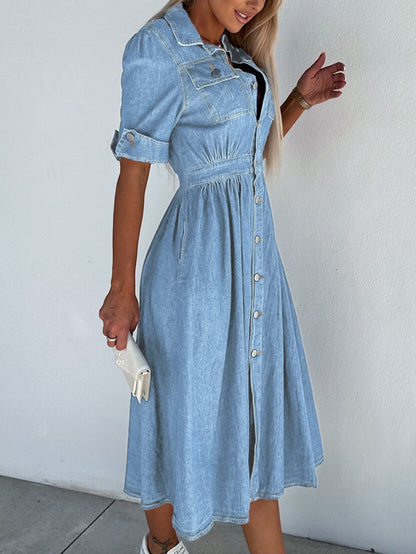 Willow | Denim Dress