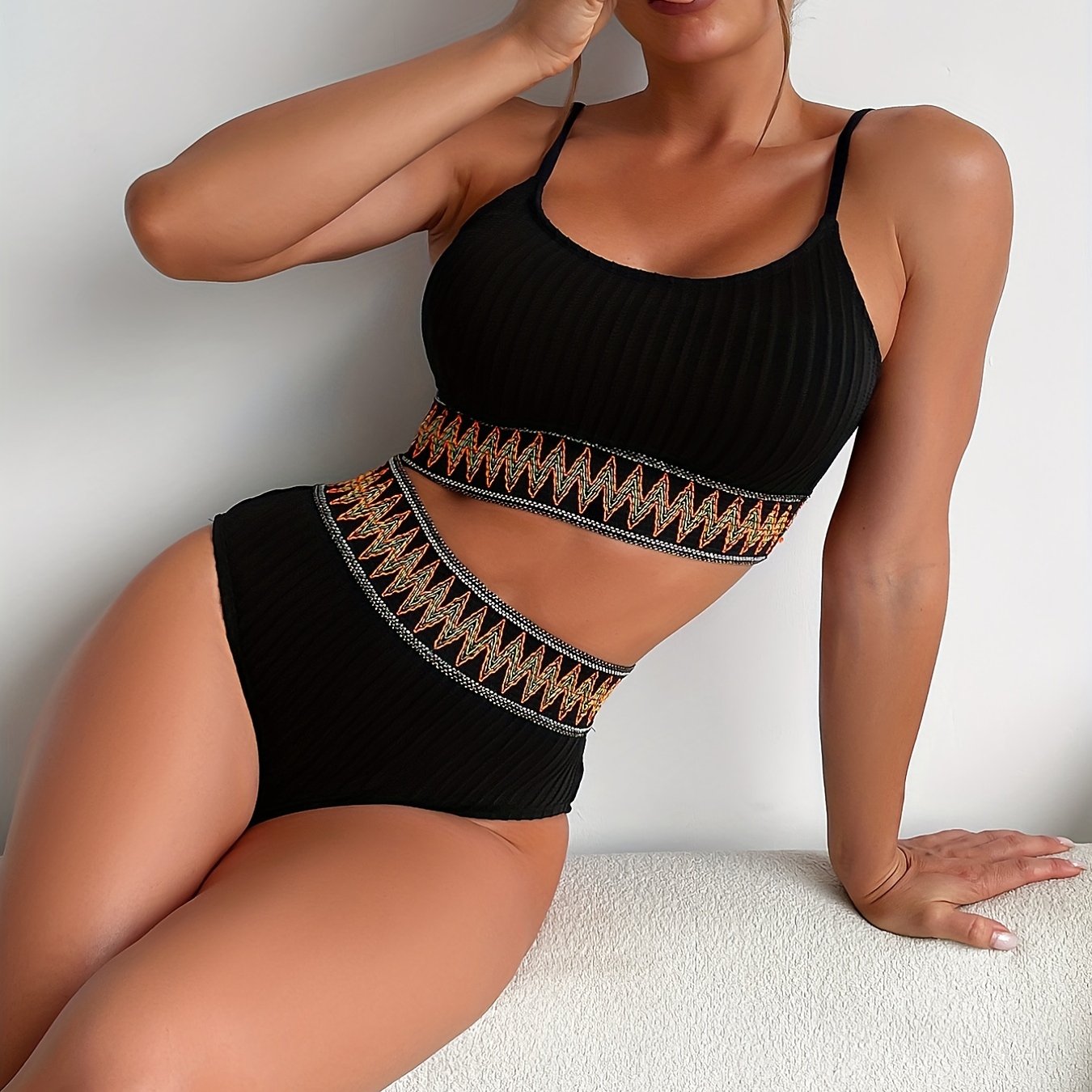 Ursula | Bohemian bikini with briefs