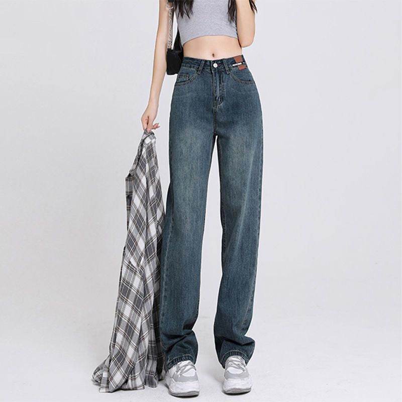 Xara | Wide leg jeans with a high waist for greater comfort.