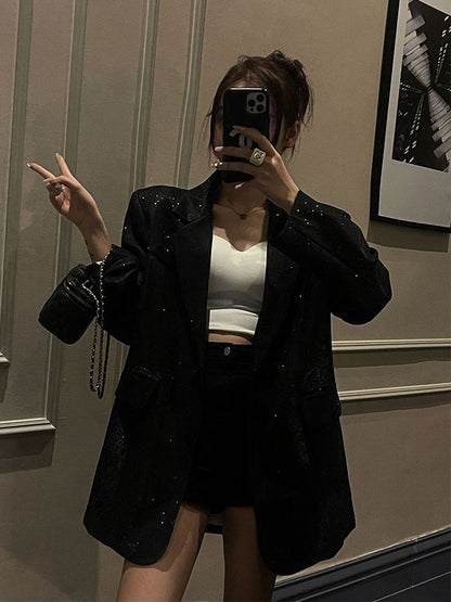 Valentina| Kendra ��������� Glitter Blazer for Women