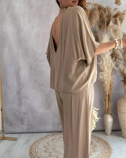 Uxue | Two-Piece Summer Set In A Loose Fit