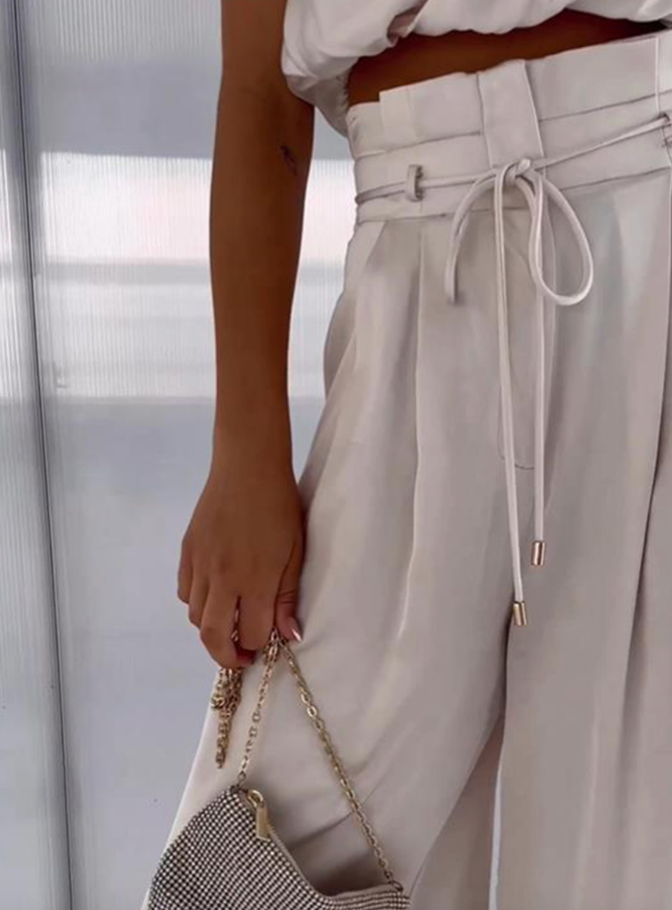 Abigail | Sleeveless Silk Set