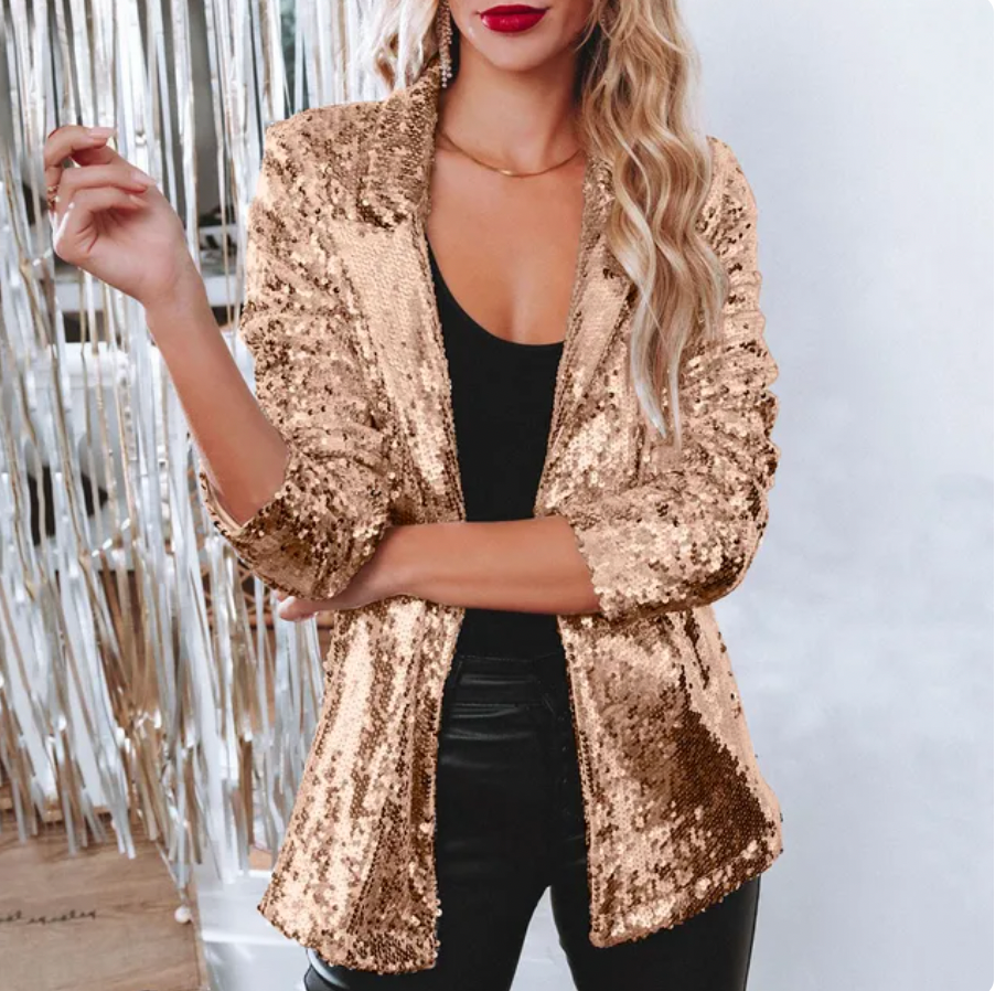 Verónica | Elegant Sequin Blazer