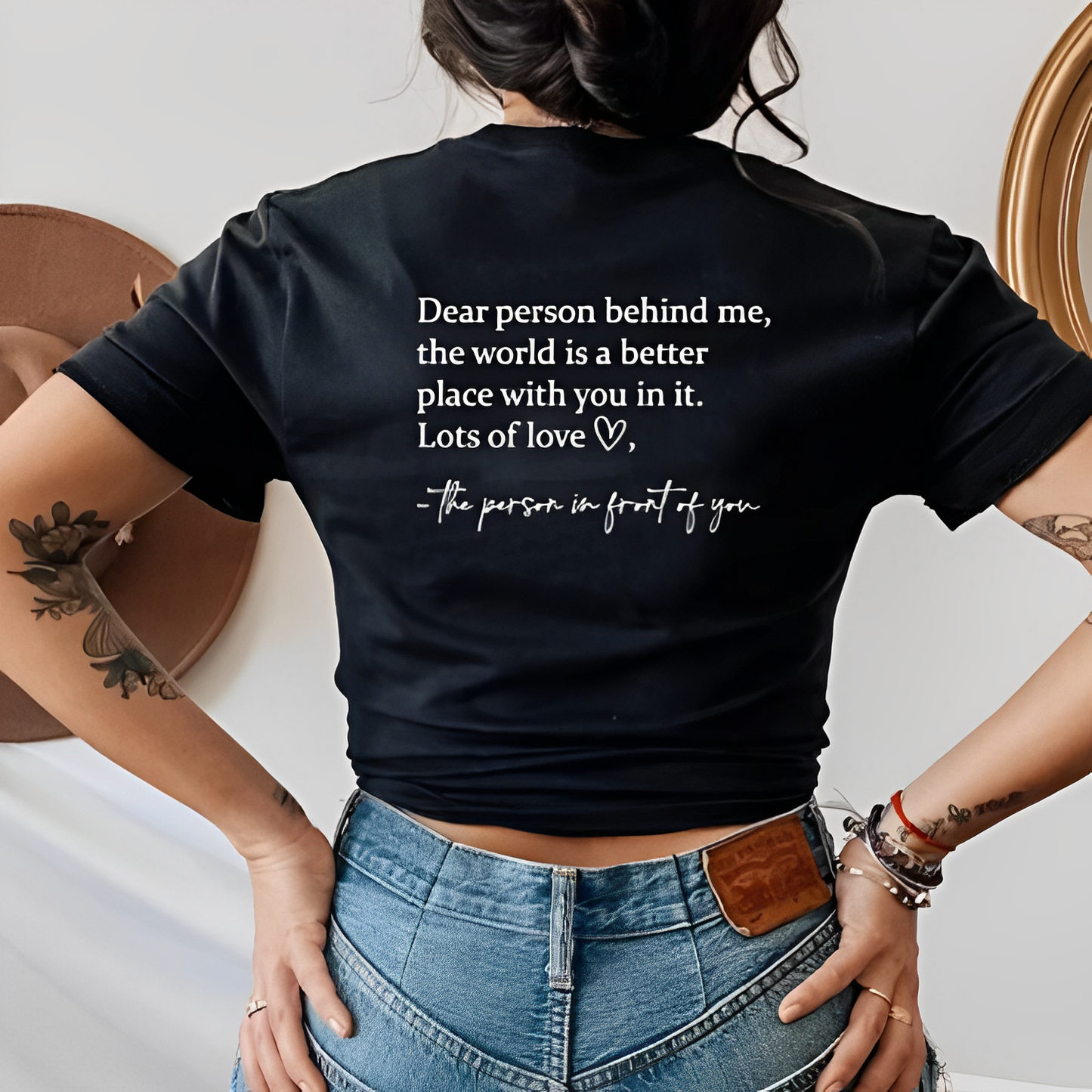 Vicky | Dear Person Behind Me' Unisex T-Shirt