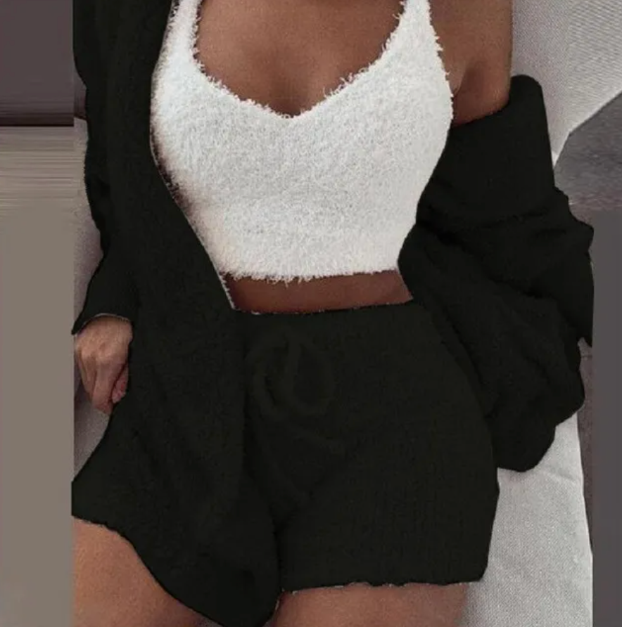 Tess | Cozy Knitted Set (3 Pieces)