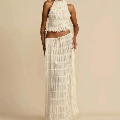 Acacia | Elegant Long Lace Dress For Ceremony