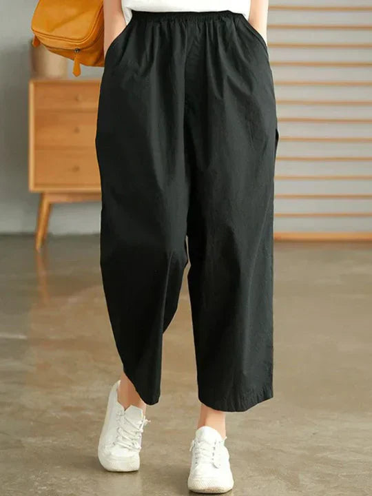 Única | Cotton summer trousers