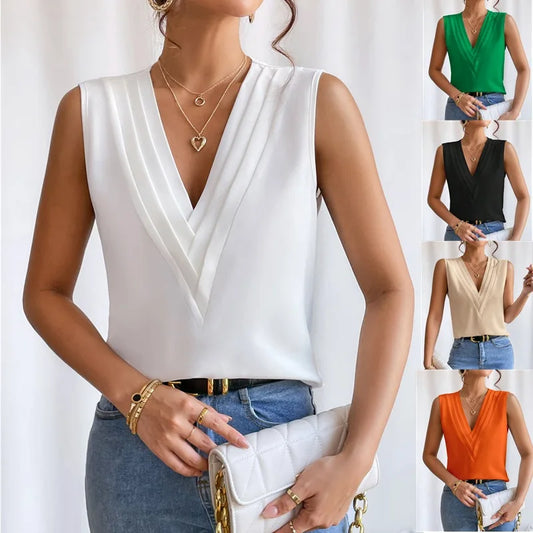 Tiziana | Elegant Sleeveless Blouse